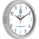 V30-985-B Ø 25 cm Alüminyum Duvar Saati