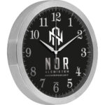 V30-985-GV Ø 25 cm Alüminyum Duvar Saati