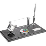 0054 15,5 x 30,5 cm Deri Masa Seti