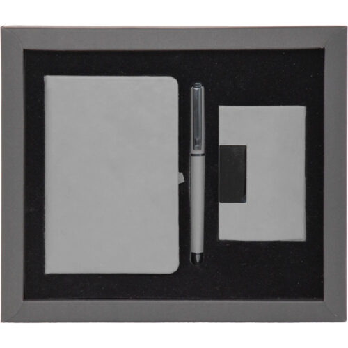 Alanya 24,7 x 21 x 2 cm Gri Hediyelik Set