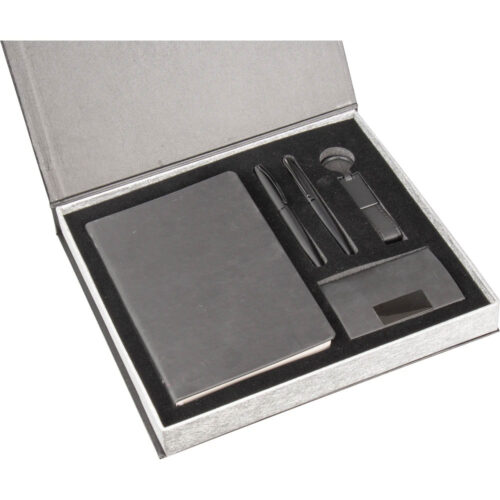 Aydın 28 x 26 x 3,5 cm Siyah Hediyelik Set