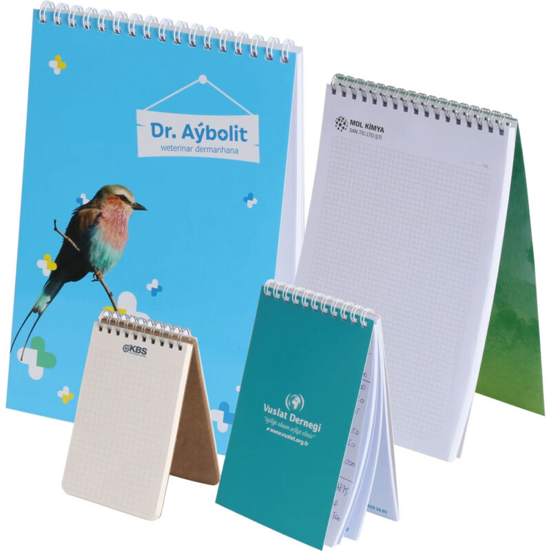 APLUS PROMOSYON ÜRÜNLERI » Blk-03 üstten spiralli bloknot