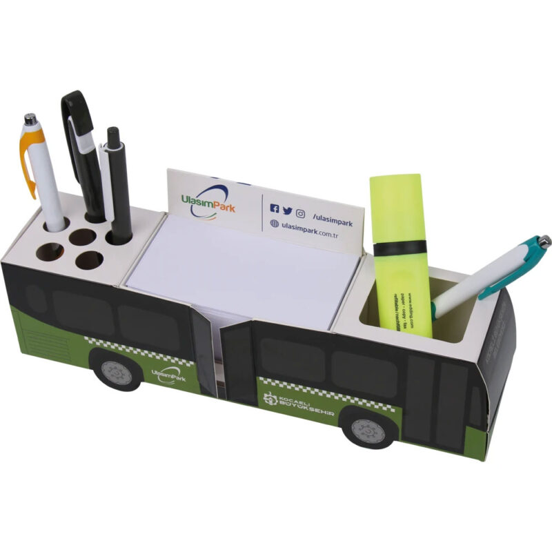 APLUS PROMOSYON ÜRÜNLERI » Blk-011 27 x 6,5 x 8,3 cm otobüs bloknot