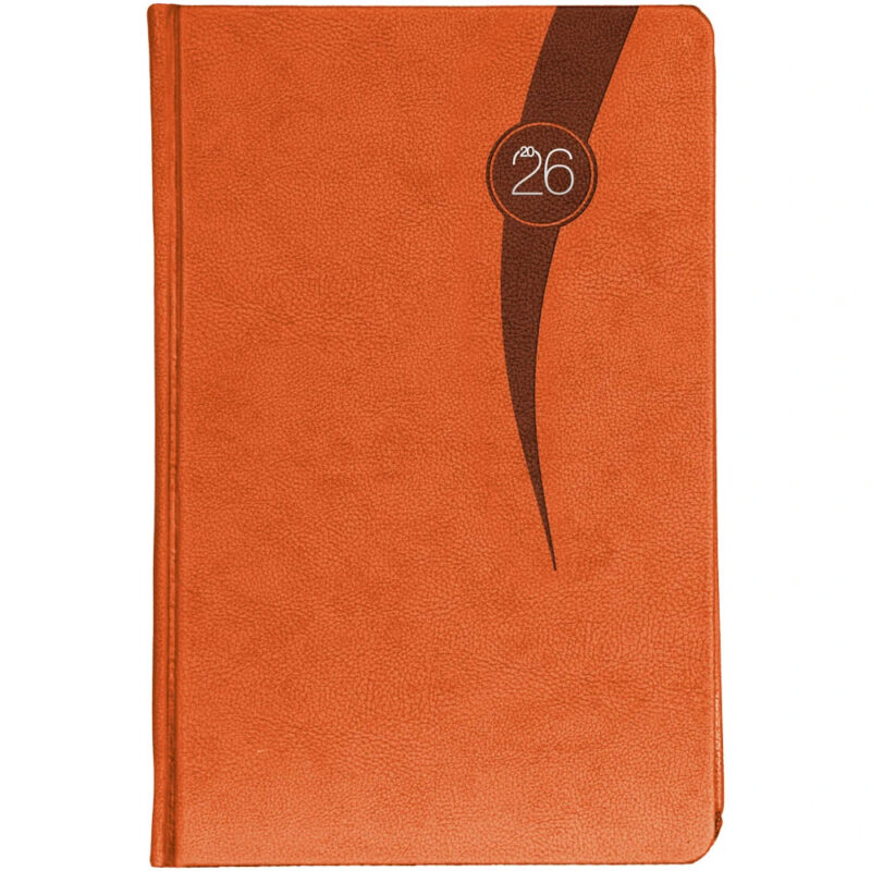 APLUS PROMOSYON ÜRÜNLERI » Çatalca 16 x 24 cm turuncu günlük ajanda