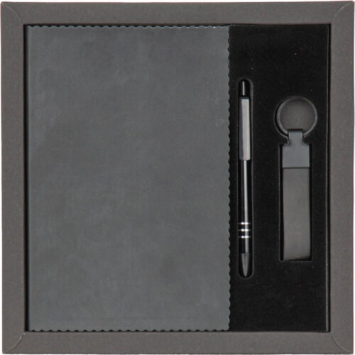 Çekmeköy 24,5 x 24,5 x 1,6 cm Siyah Hediyelik Set