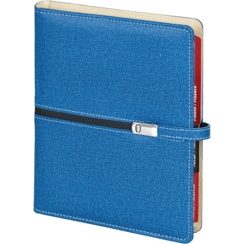 APLUS PROMOSYON ÜRÜNLERI » Çeşme 18 x 23 cm lacivert organizer ajanda
