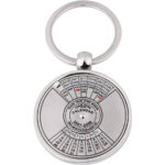 CT-3850 4,3 x 8,2 cm Çin Takvimli Anahtarlık