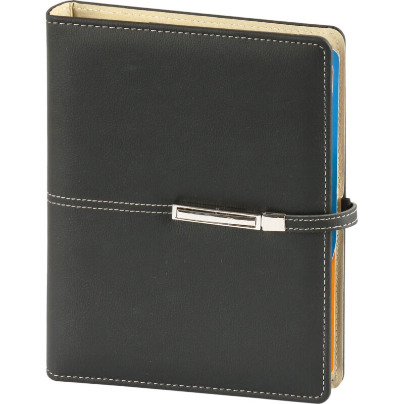 APLUS PROMOSYON ÜRÜNLERI » Didim 18 x 23 cm siyah organizer ajanda