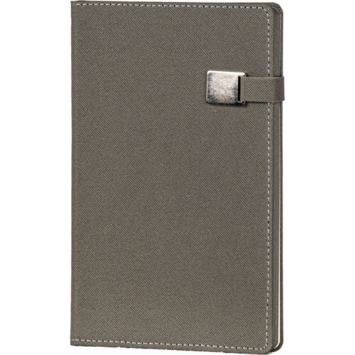 Edremit 13 x 21 cm Füme Tarihsiz Defter