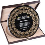 EKT-200 25 x 25 cm Kutulu Kristal Plaket