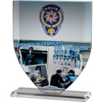 EKT-201 15 x 18 cm Kristal Plaket