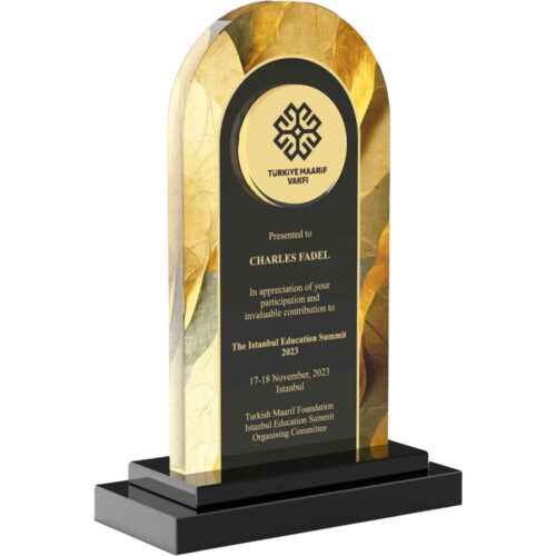 EKT-780 15 x 25 cm Kristal Plaket