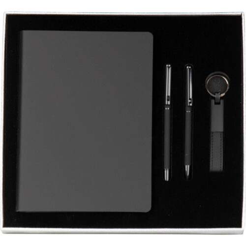 İnegöl 28 x 26 x 3,5 cm Siyah Hediyelik Set