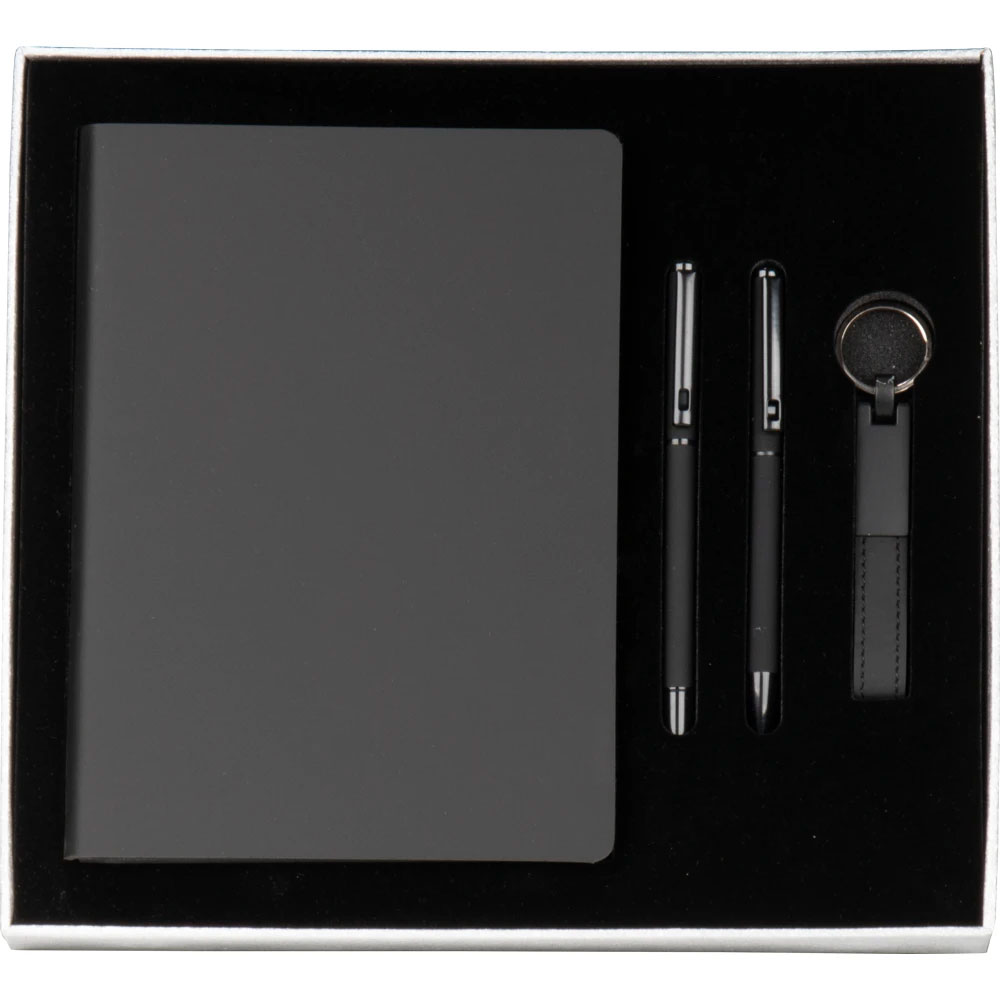 APLUS PROMOSYON ÜRÜNLERI - APLUS PROMOSYON – ⭐ – PROMOSYON ÜRÜNLERI İnegöl 28 X 26 X 3,5 Cm Siyah Hediyelik Set