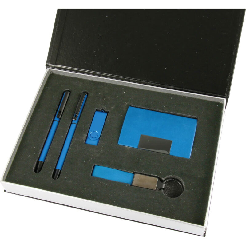 İskenderun 25 x 19 x 4 cm lacivert hediyelik set