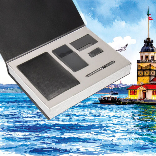 İstanbul 38 x 28 x 5,5 cm Hediyelik Set