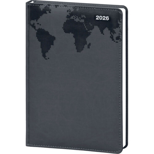 Kandilli 17 x 24 cm Siyah Günlük Ajanda