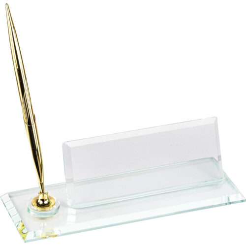 KM-35 8 x 21 cm Şeffaf Kristal Masa Seti