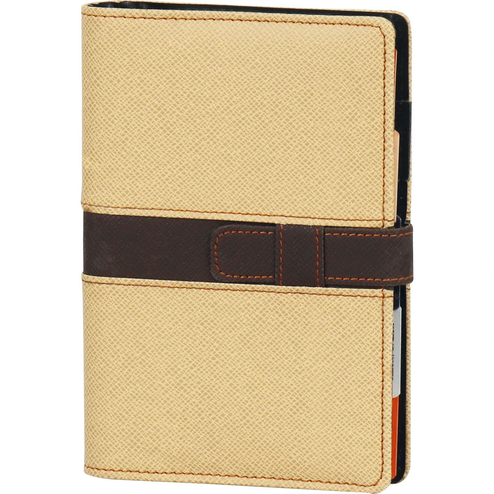 Konak 12,5 X 18 Cm Krem Organizer Cep Defteri