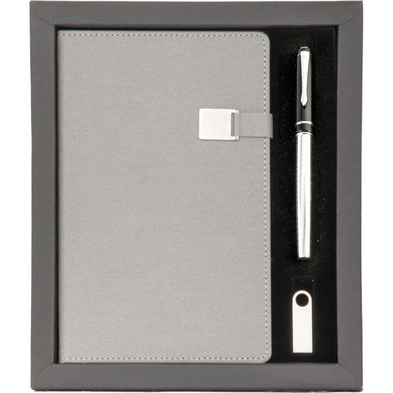 APLUS PROMOSYON ÜRÜNLERI » Konya 24,7 x 21 x 2 cm gri hediyelik set