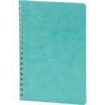 KP-15 20 x 28 cm Turkuaz Spiralli Ajanda Kapak
