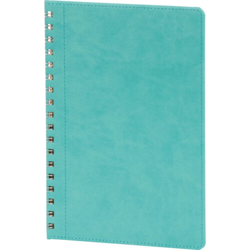 KP-15 20 x 28 cm Turkuaz Spiralli Ajanda Kapak