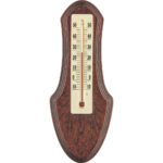 L-632 6 x 23 cm Ahşap Uzay Termometre