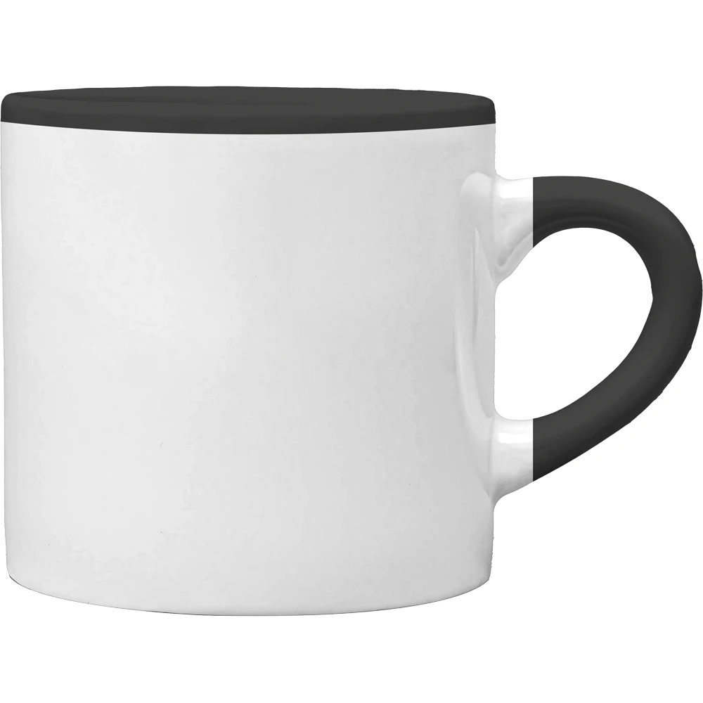 APLUS PROMOSYON ÜRÜNLERI » Lavanta 180 cc siyah seramik kupa