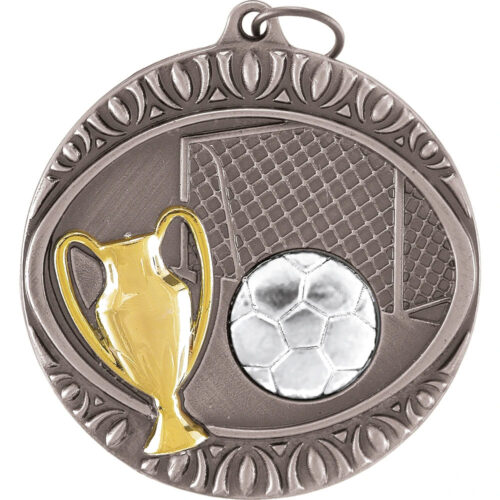 MD-60 7 x 7 cm Gümüş Madalya