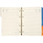 Mersin 18 x 23 cm Siyah Organizer Ajanda