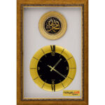 PN-40 50 x 75 cm Altın Saatli Duvar Tablosu
