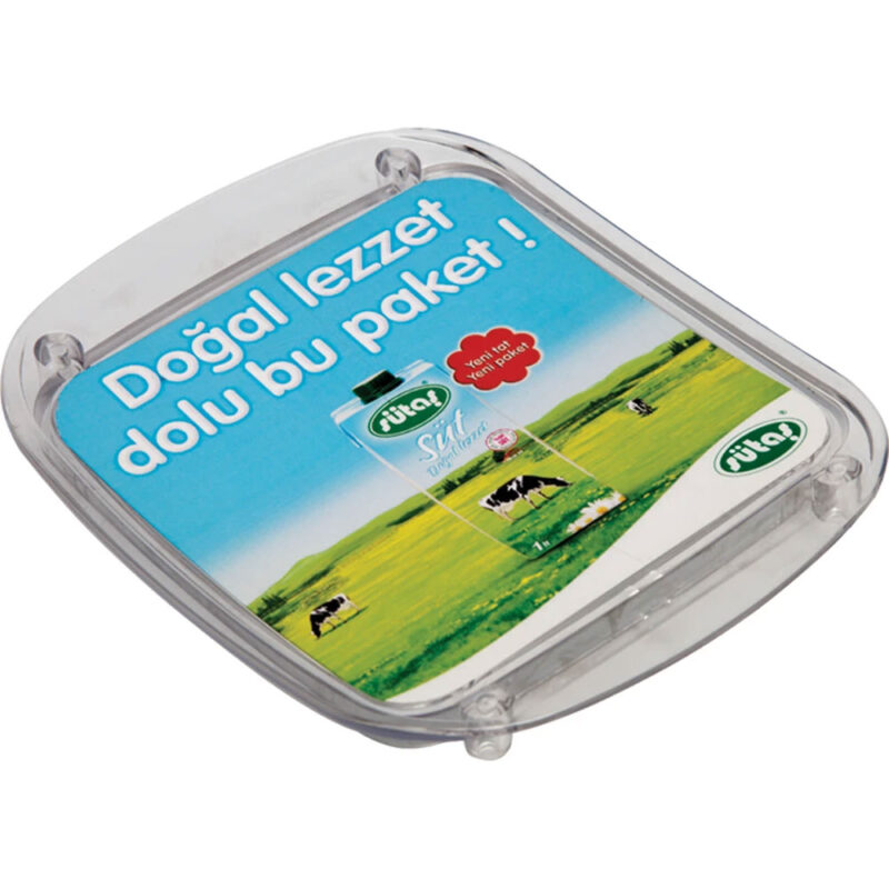 APLUS PROMOSYON ÜRÜNLERI » Pt-1960 20,8 x 17,4 cm kare para tabağı