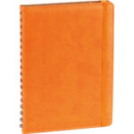 KP-25 17 x 24 cm Turuncu Gizli Spiralli Ajanda Kapağı