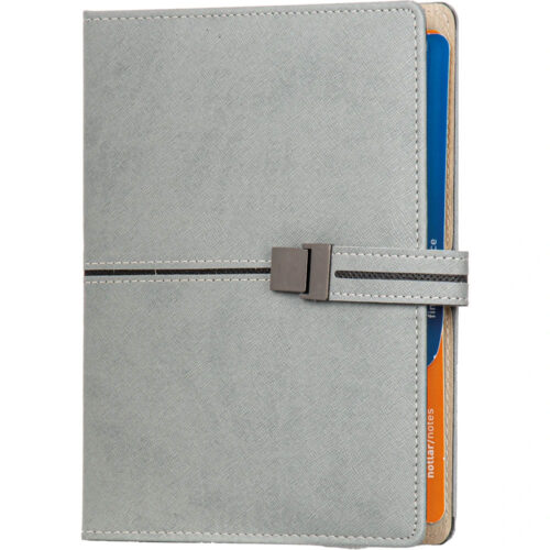 Trabzon 26,5 x 19 cm Gri Organizer Ajanda