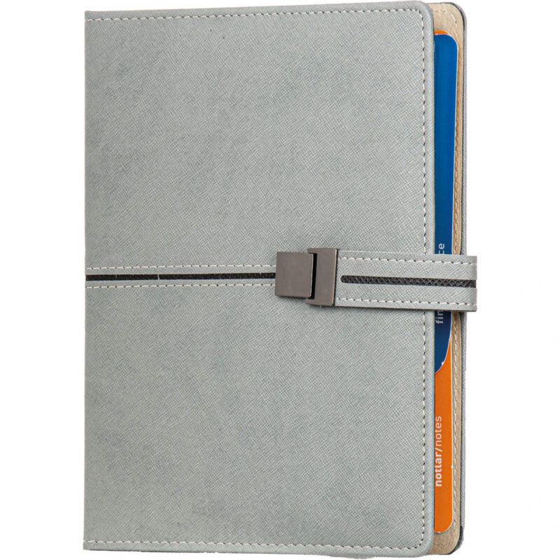 APLUS PROMOSYON ÜRÜNLERI » Trabzon 26,5 x 19 cm gri organizer ajanda