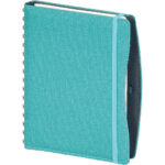 Tuzla 17 x 24 cm Turkuaz Spiralli Günlük Ajanda