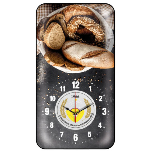 V30-532-B 25,3 x 47 cm Bombe Duvar Saati