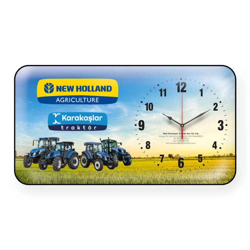 V30-532-b 25,3 x 47 cm bombe duvar saati