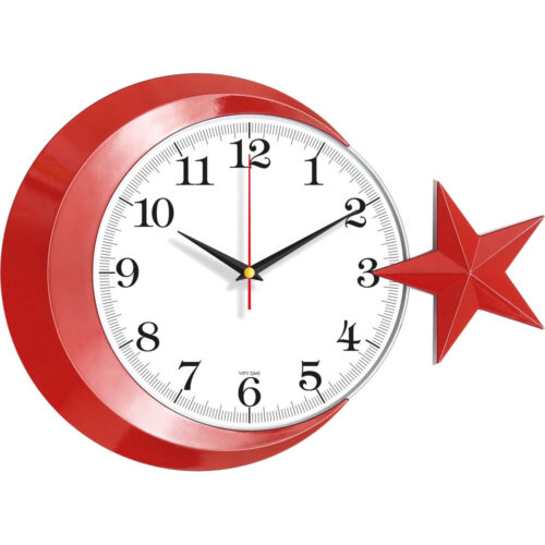 V30-536-B 42,5 x 30,5 cm Plastik Duvar Saati