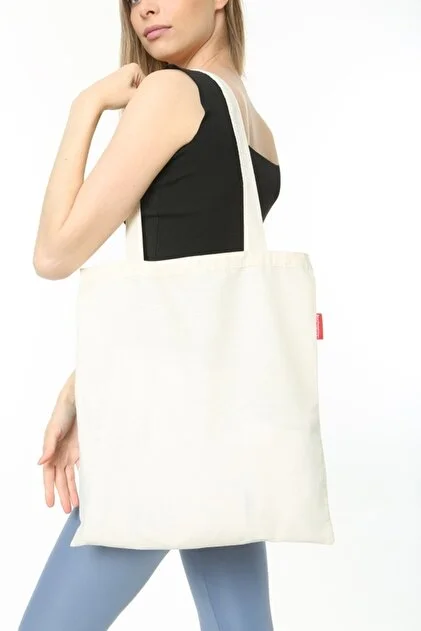 Aplus Promosyon Ürünleri Geri Donusturulmus Pamuk Bez Canta Kalin Gramaj