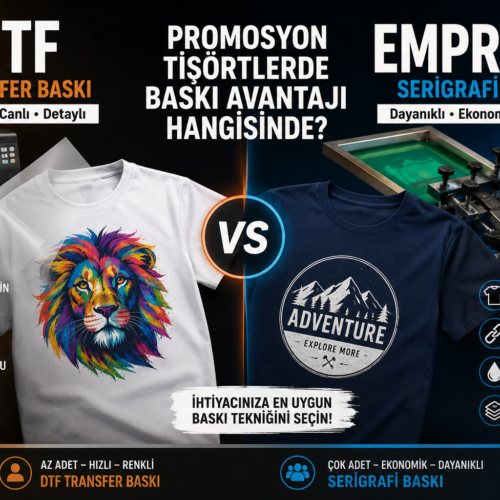 Promosyon Tişörtlerde Dtf Baskı Mı? Serigrafi Mi?
