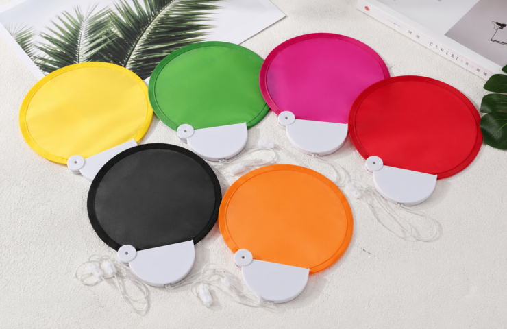 plastik kılıflı katlanır promosyon yelpaze renkleri