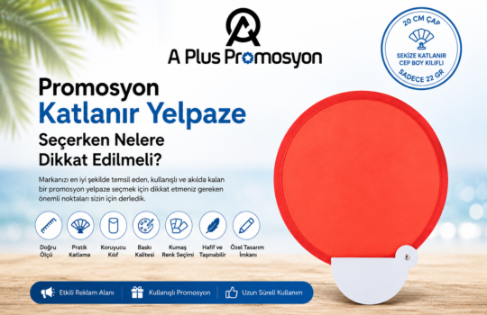 Promosyon Katlanır Yelpaze Seçerken Nelere Dikkat Edilmeli?